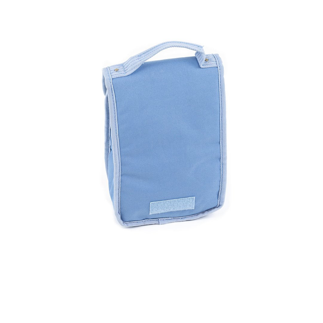 Greenfield Collection Sky Blue Folding Lunch Cool Bag - The Greenfield Collection