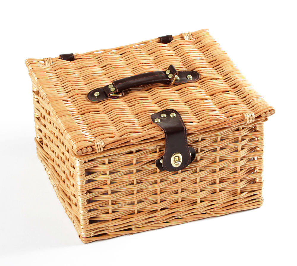 Greenfield Collection Dorchester Willow Picnic Hamper for Two People - The Greenfield Collection