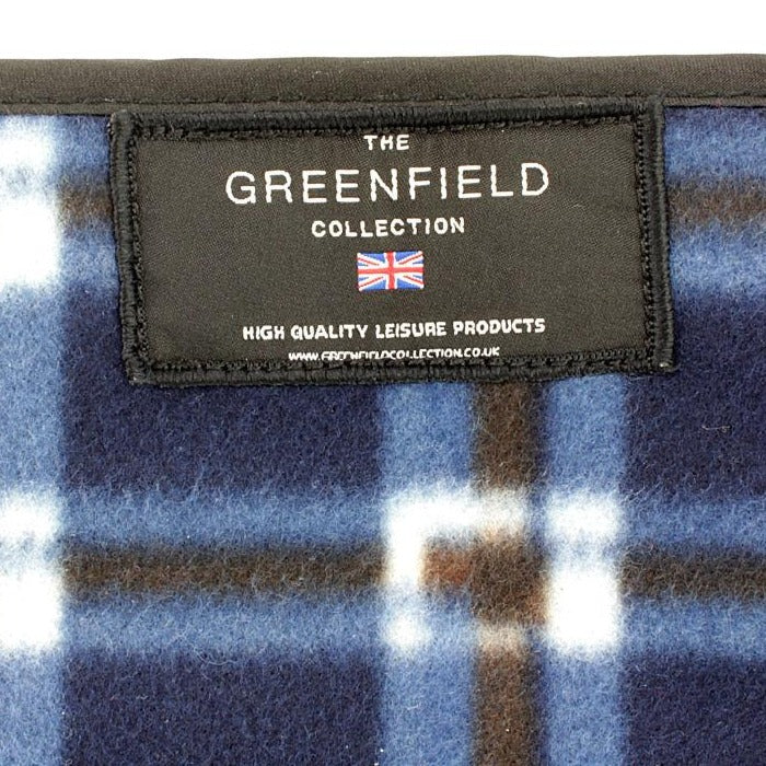 Greenfield Collection Super Deluxe Picnic Backpack Hamper for Two People with Matching Picnic Blanket - The Greenfield Collection