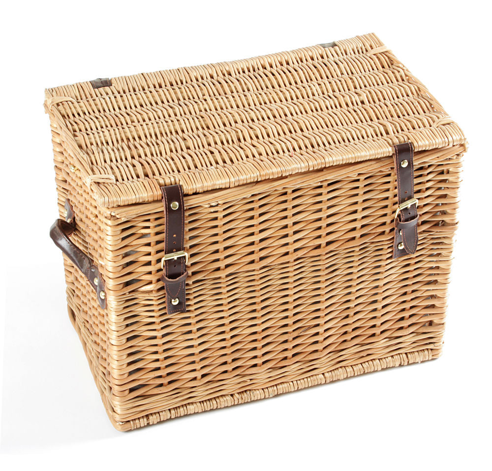 Greenfield Collection Amersham Willow Picnic Hamper for Four People - The Greenfield Collection