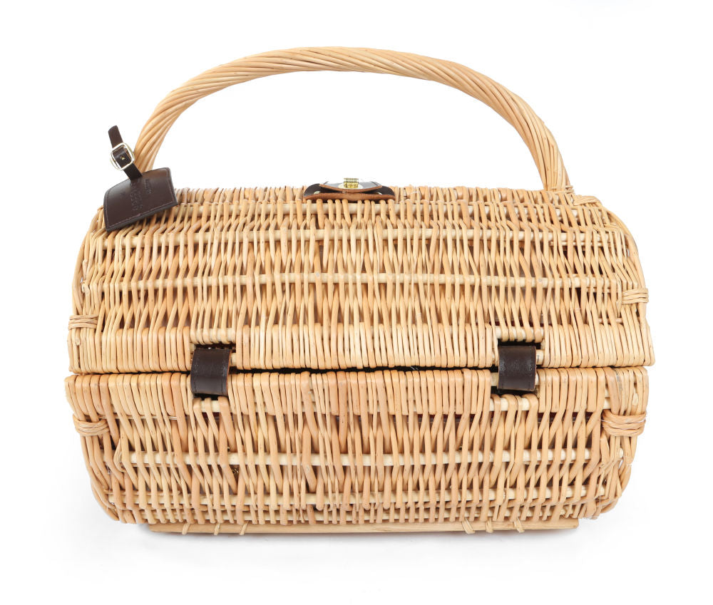 Greenfield Collection Henley Willow Picnic Hamper for Two People - The Greenfield Collection