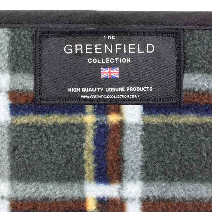 Greenfield Collection Super Deluxe Picnic Backpack Hamper for Two People with Matching Picnic Blanket - The Greenfield Collection