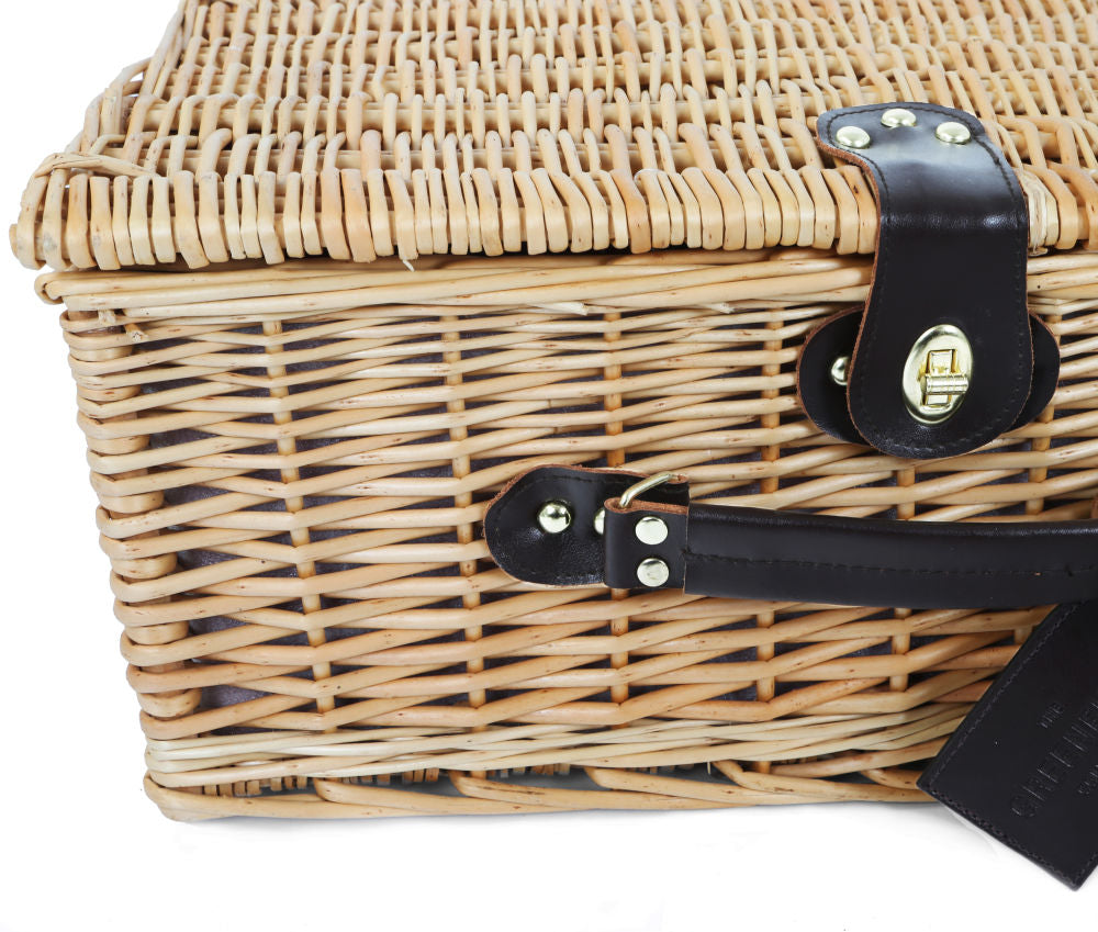 Greenfield Collection Buckingham Willow Picnic Hamper for Two People - The Greenfield Collection