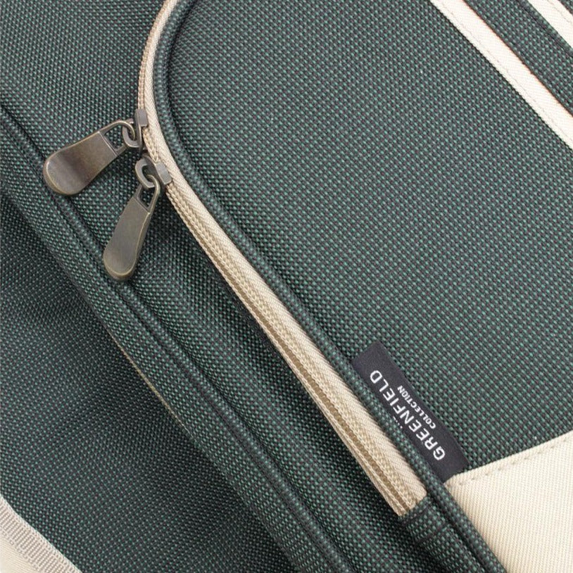 Greenfield Collection Super Deluxe Picnic Backpack Hamper for Two People - The Greenfield Collection