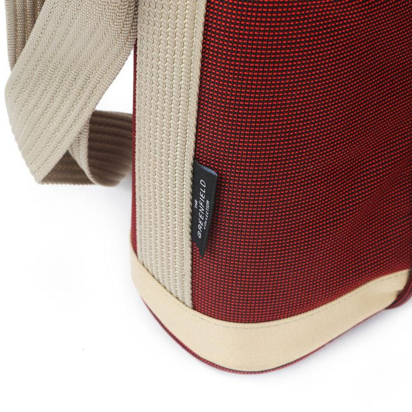 Greenfield Collection Deluxe Flask Hamper Bag for Two People - The Greenfield Collection