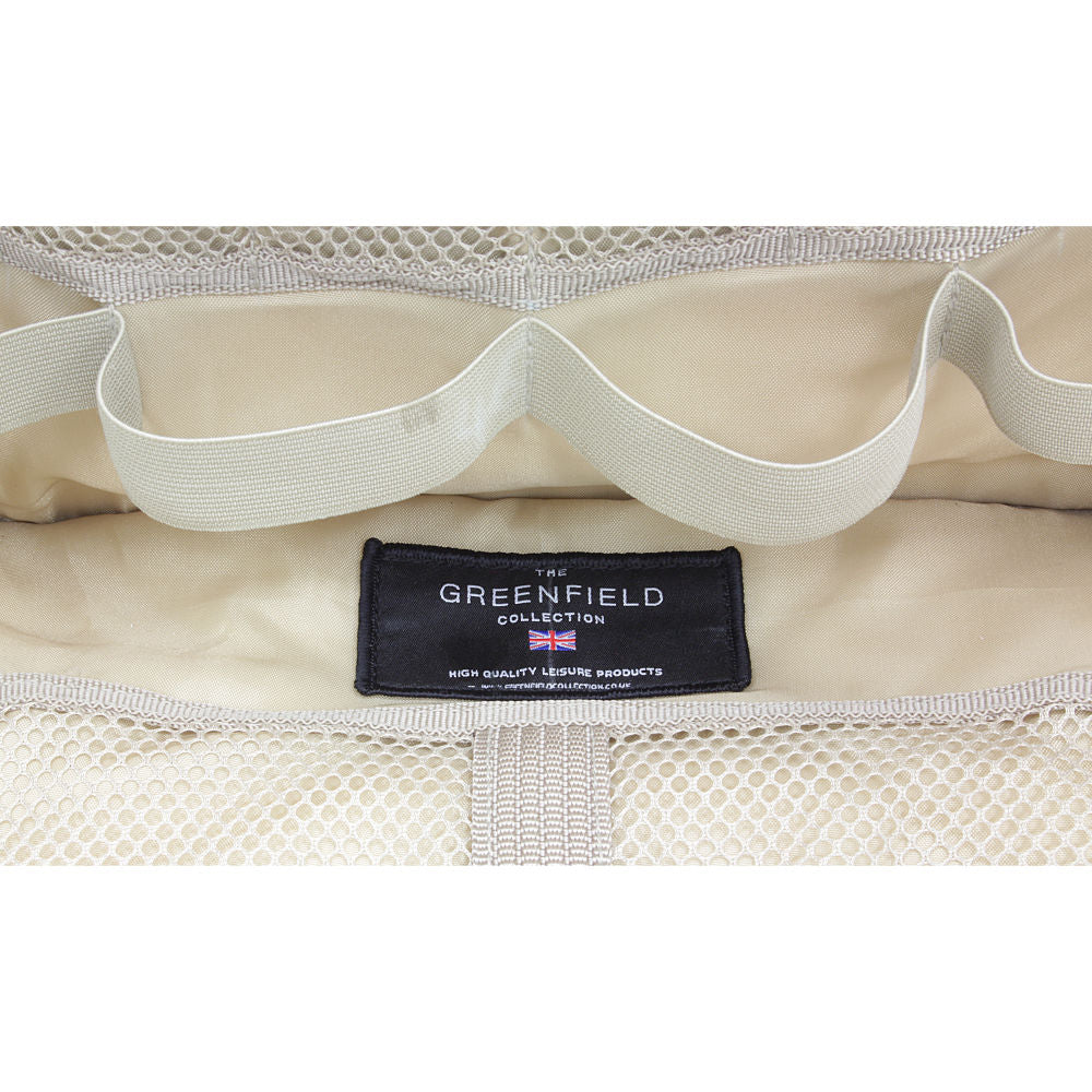 Greenfield Collection Super Deluxe Picnic Backpack Hamper for Four People - The Greenfield Collection