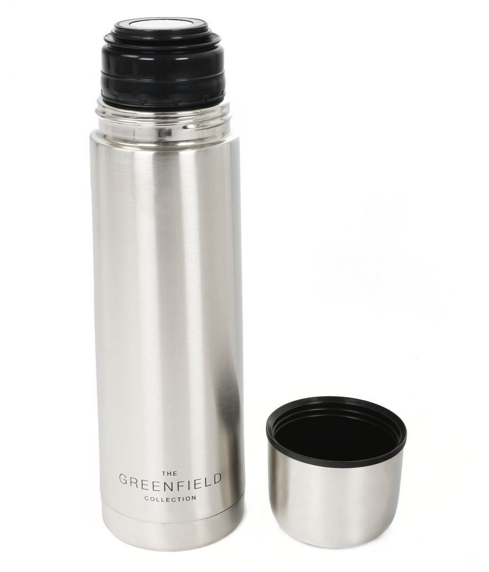 Greenfield Collection 0.75 Litre Vacuum Insulated Stainless Steel Flask - The Greenfield Collection