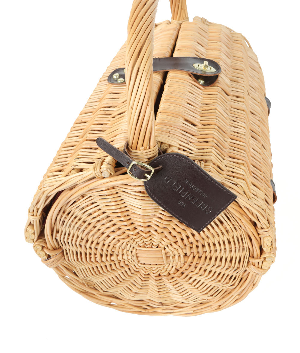 Greenfield Collection Henley Willow Picnic Hamper for Two People - The Greenfield Collection