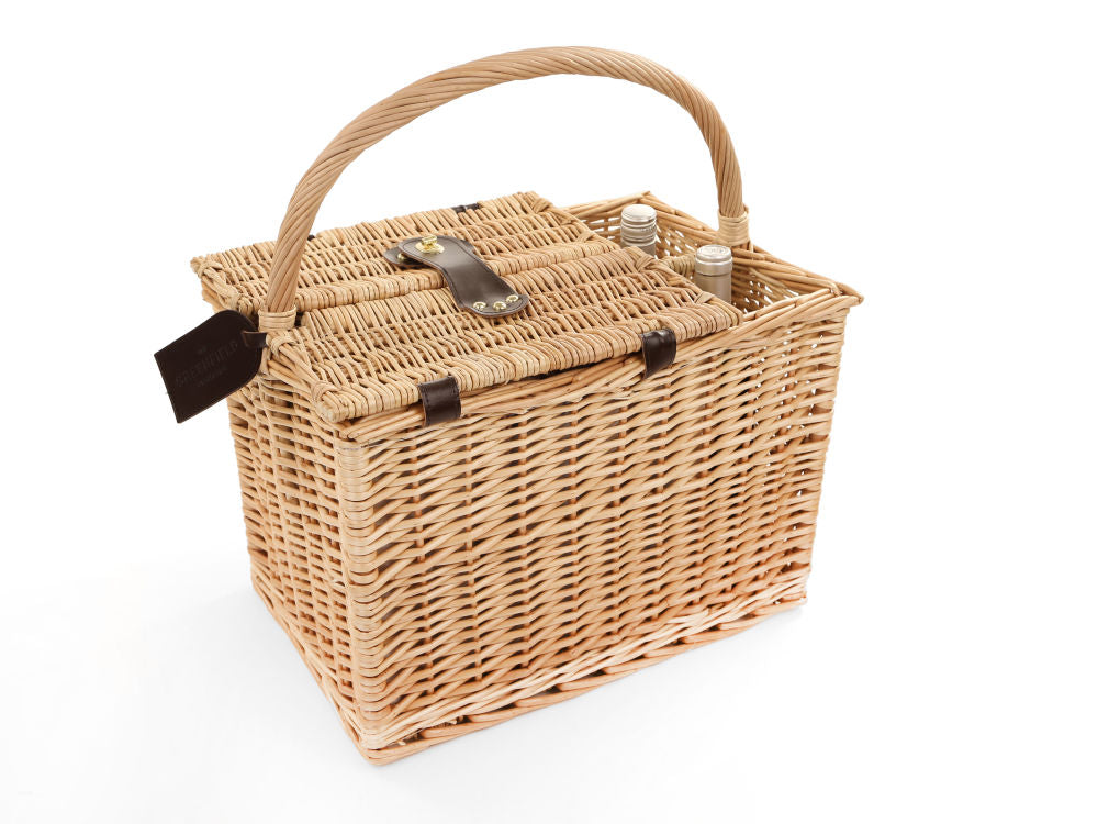 Greenfield Collection Arundel Willow Picnic Hamper for Two People - The Greenfield Collection