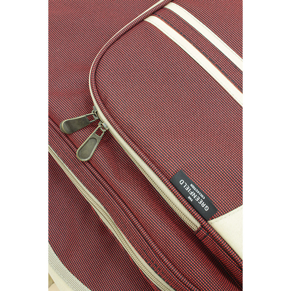 Greenfield Collection Super Deluxe Picnic Backpack Hamper for Four People - The Greenfield Collection