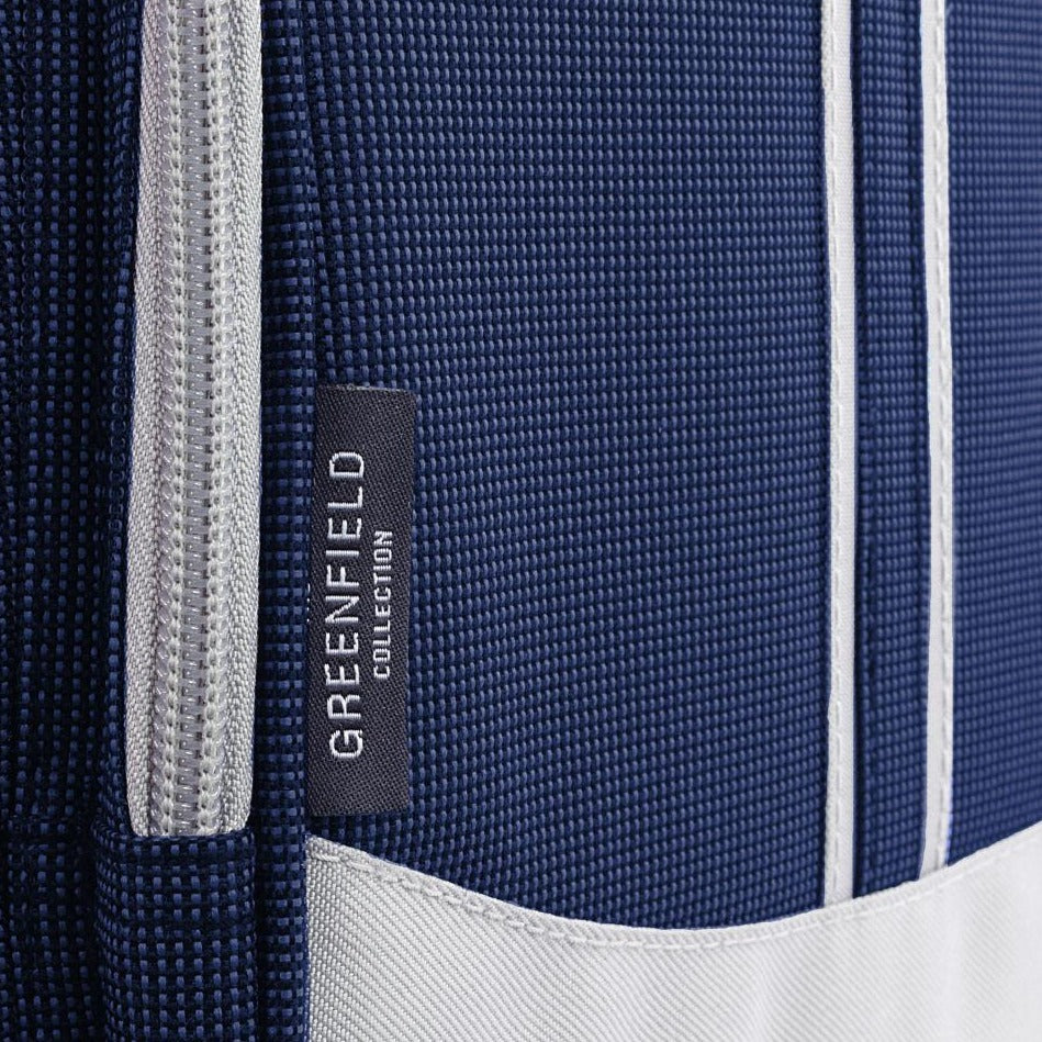 Greenfield Collection Super Deluxe Picnic Backpack Hamper for Two People with Matching Picnic Blanket - The Greenfield Collection