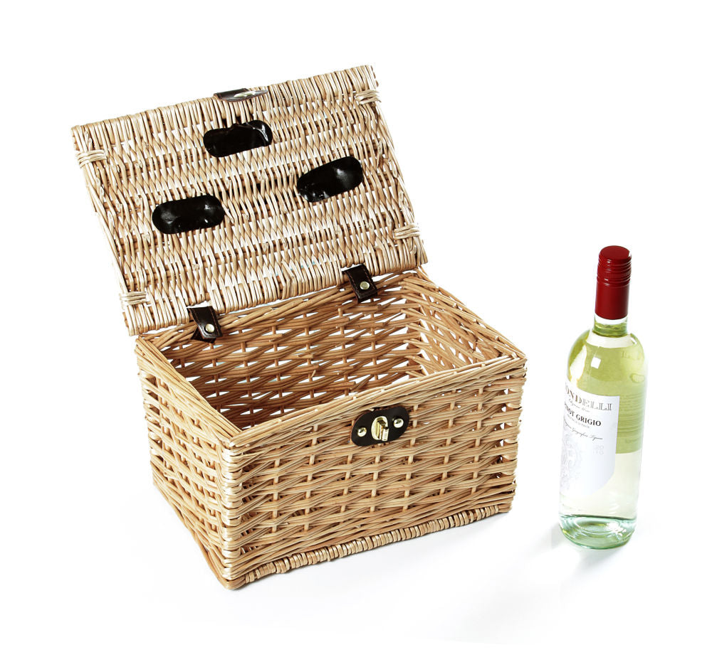 Greenfield Collection Mayfair Classic Willow Picnic Hamper - The Greenfield Collection