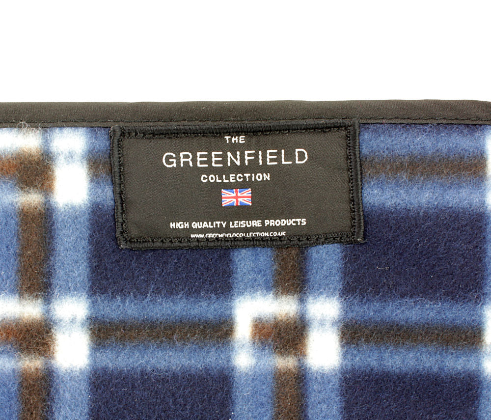 Greenfield Collection Luxury Plaid Moisture Resistant Picnic Blanket - The Greenfield Collection