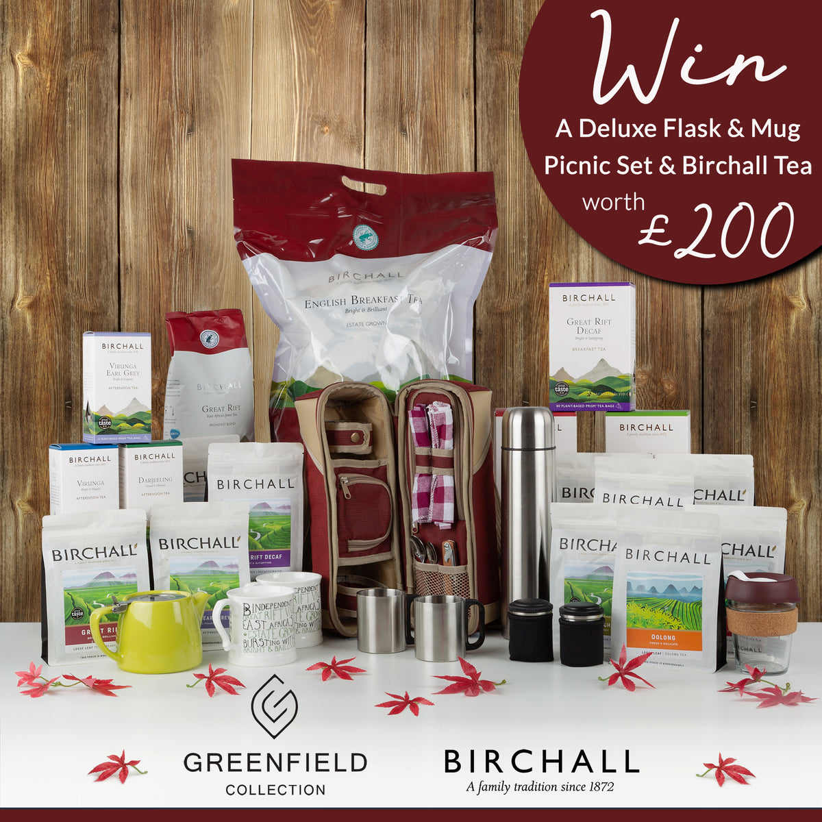 Birchall Tea Competition – Greenfield Collection