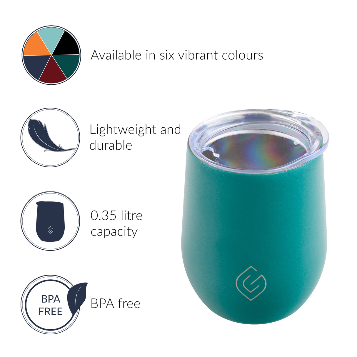 Coast Insulated Tumbler – 350ml - The Greenfield Collection