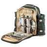 Greenfield Collection Super Deluxe Picnic Backpack Hamper for Four People - Greenfield Collection