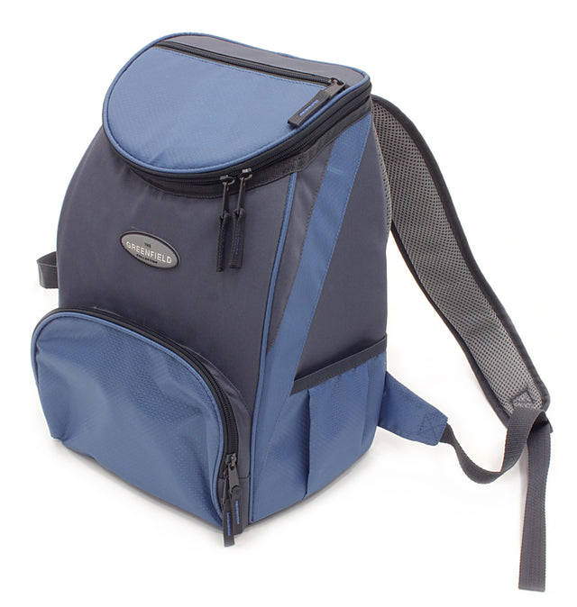 Greenfield Collection Powder Blue 16 Litre Backpack Cool Bag - Greenfield Collection