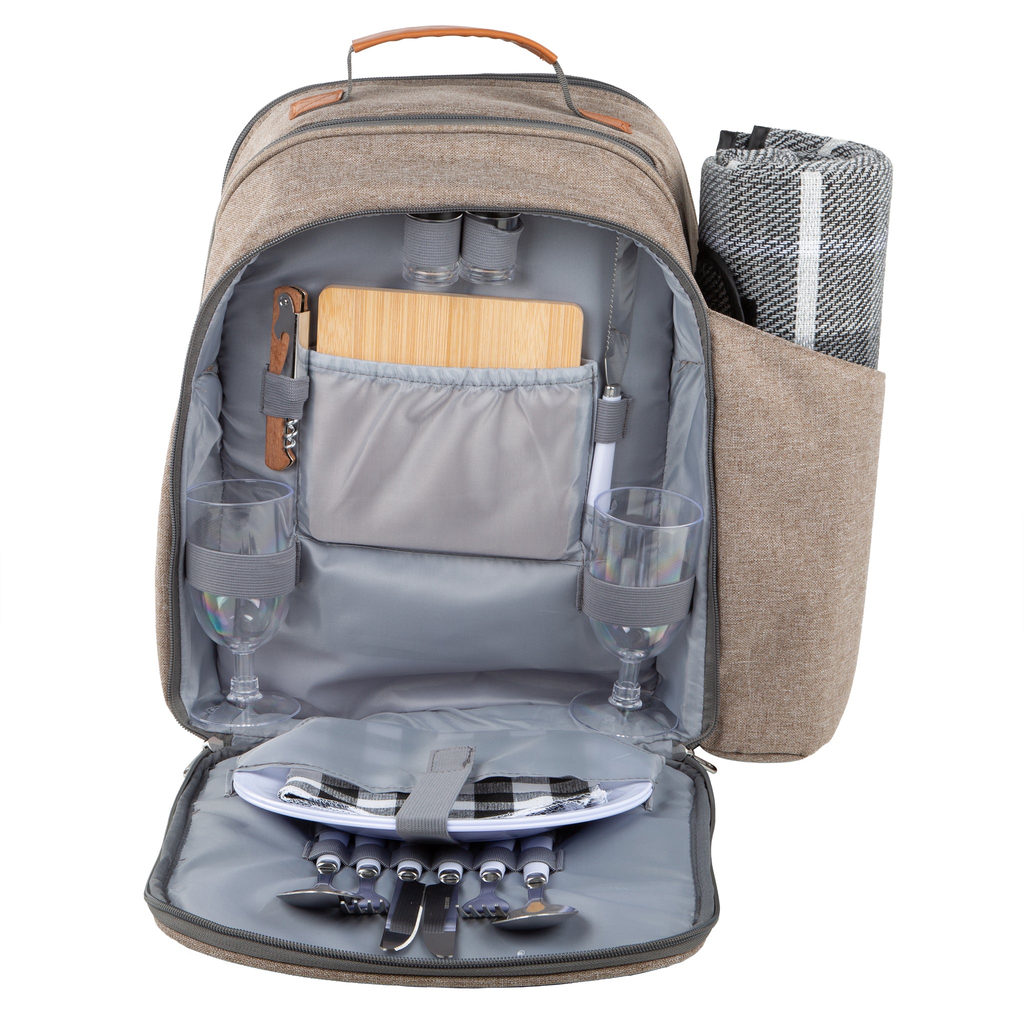 Two person shop picnic backpack