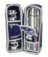 Deluxe Flask & Mug Picnic Set for Two People