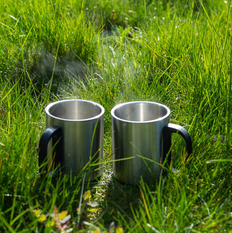 Greenfield Collection 220ml-250ml Premium Stainless Steel Insulated Mug - The Greenfield Collection