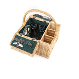 Greenfield Collection Windsor Willow Picnic Hamper for Four People - The Greenfield Collection