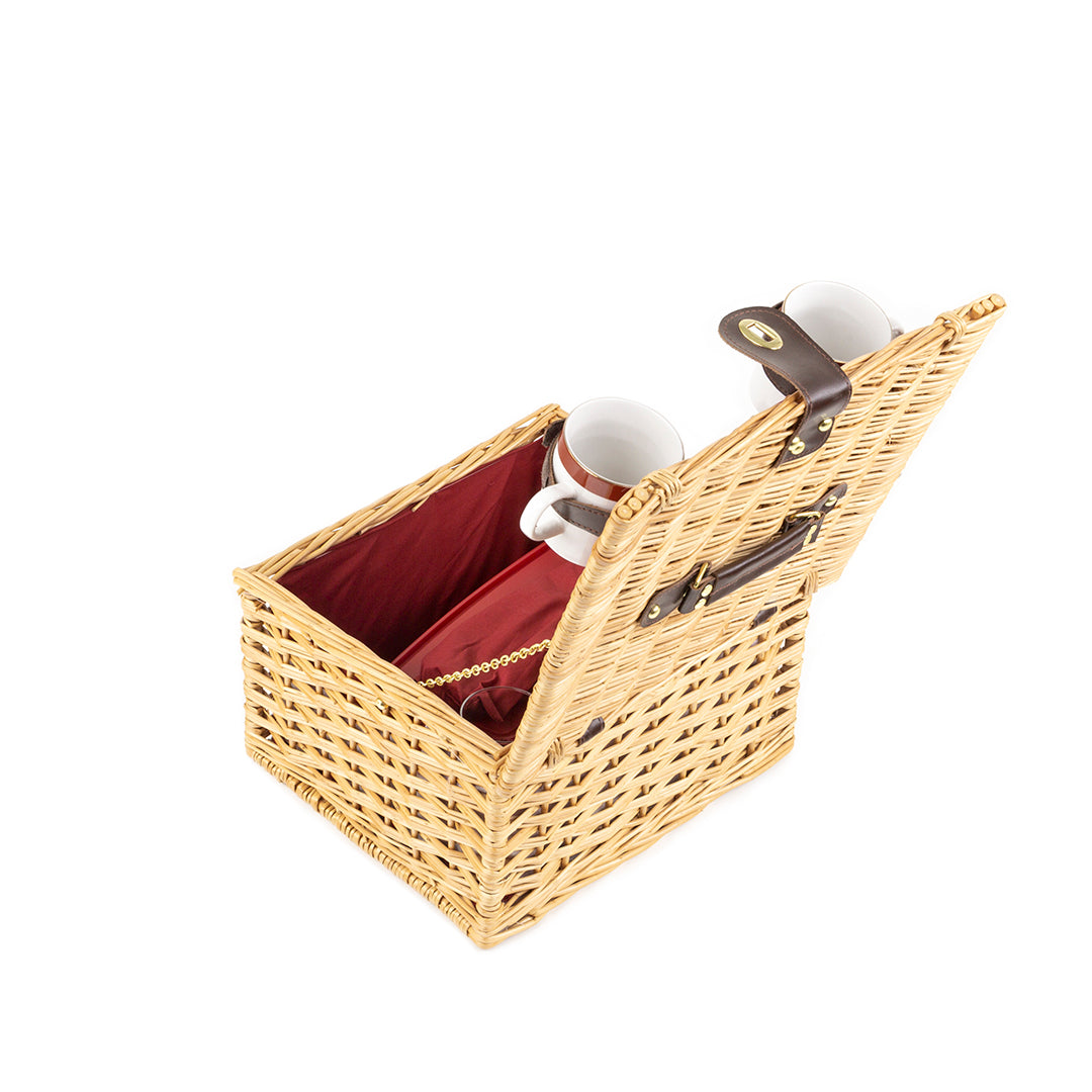 Greenfield Collection Dorchester Willow Picnic Hamper for Two People - The Greenfield Collection