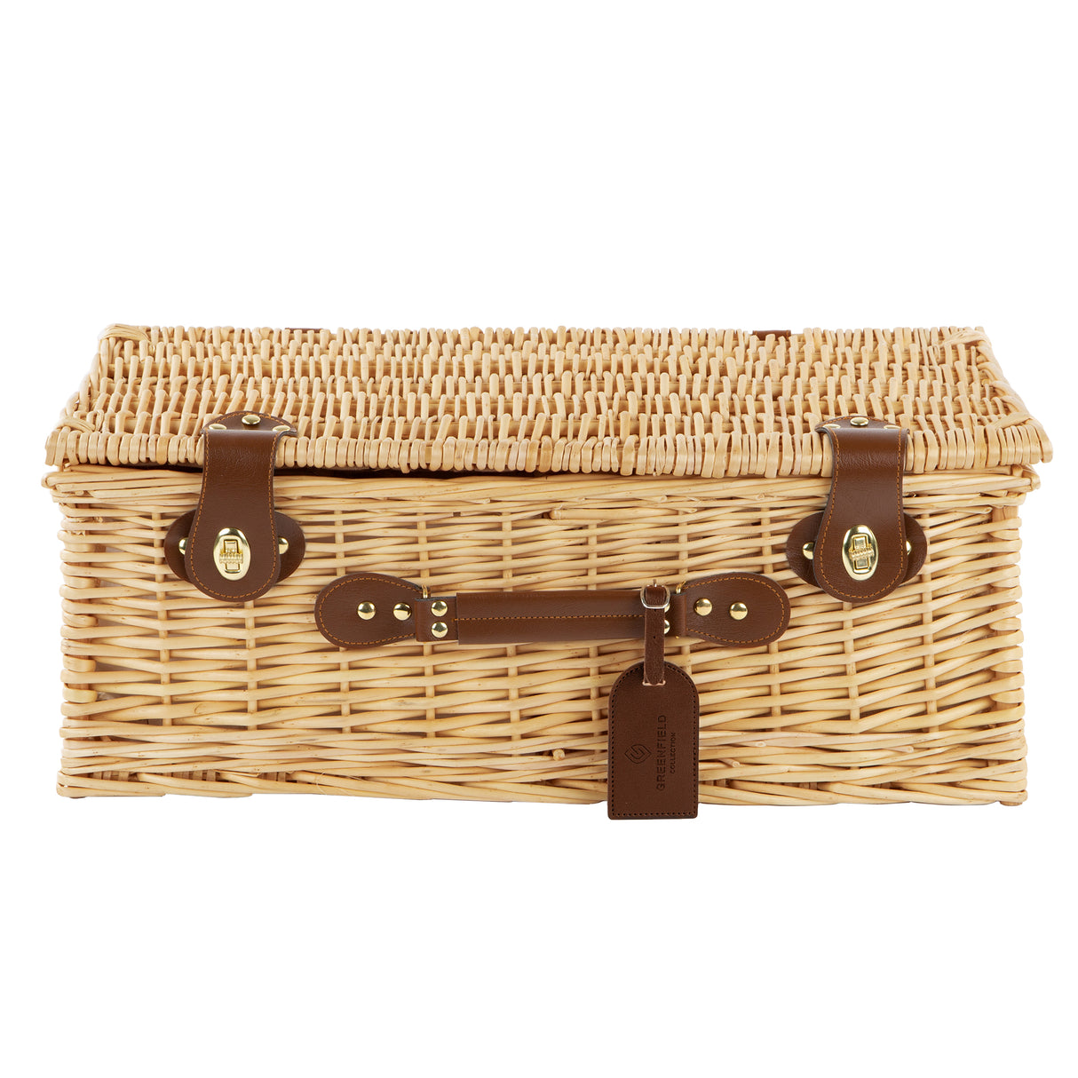 Purbeck Willow Picnic Basket Hamper - The Greenfield Collection