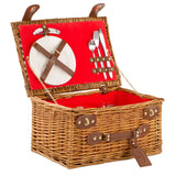 Salisbury Willow Picnic Basket Hamper - Greenfield Collection