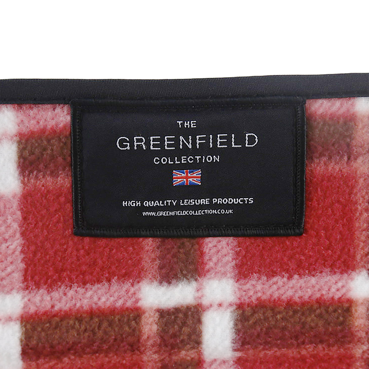 Greenfield Collection XL Luxury Plaid Moisture Resistant Picnic Blanket - The Greenfield Collection