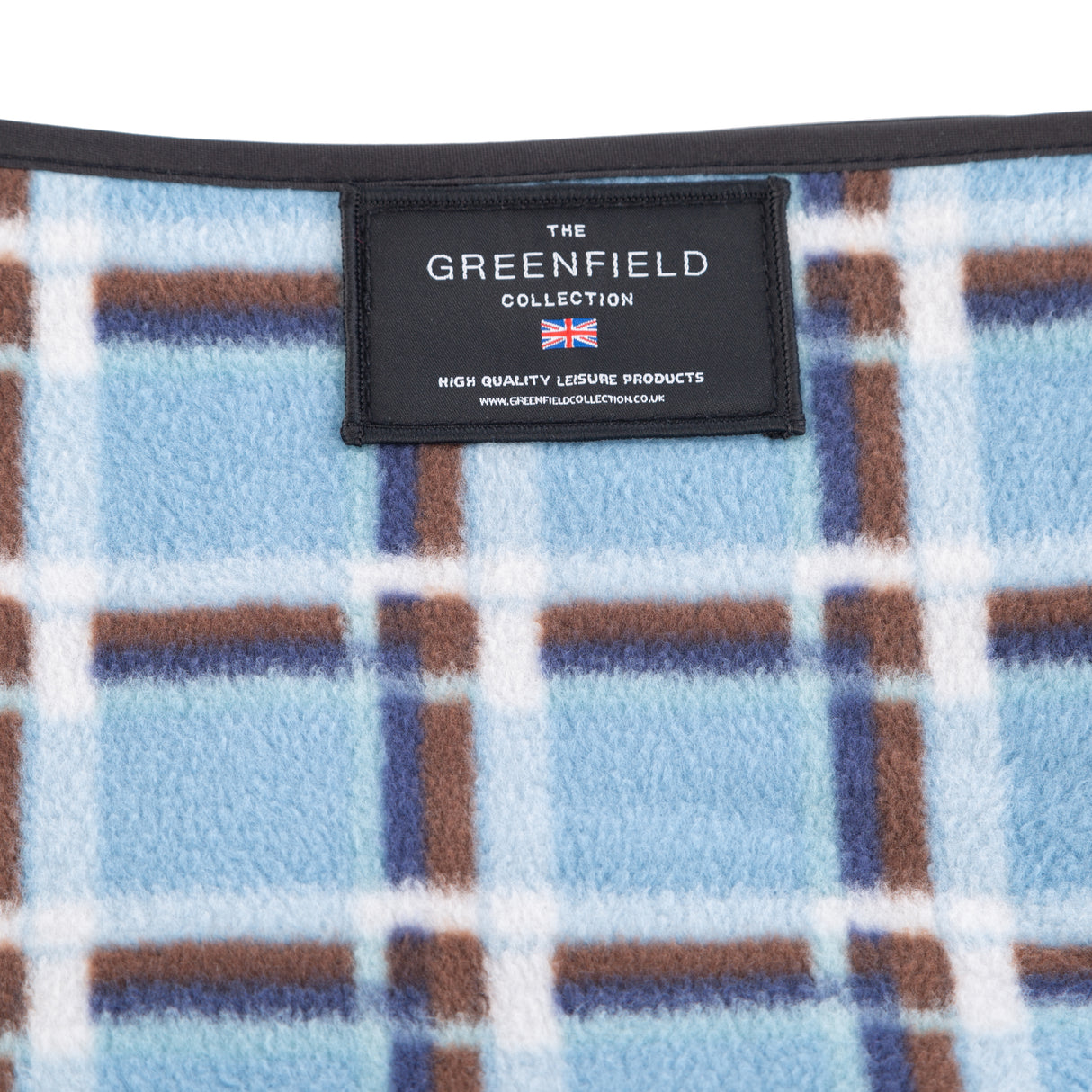 Greenfield Collection XL Luxury Plaid Moisture Resistant Picnic Blanket - The Greenfield Collection
