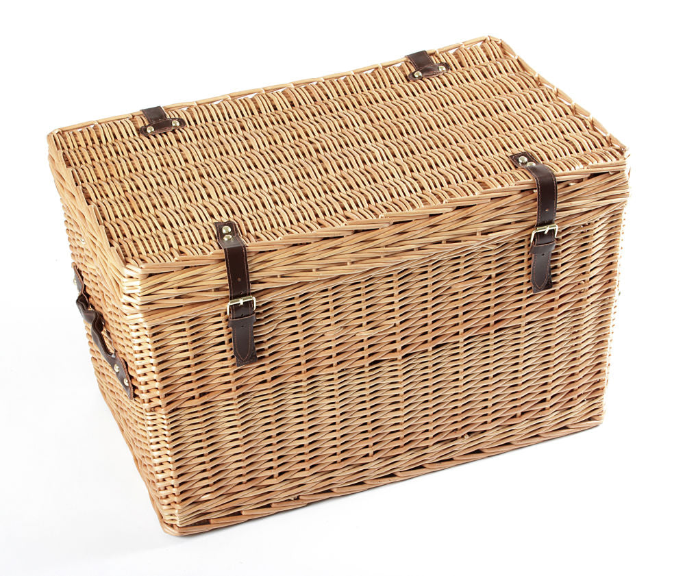 Greenfield Collection Goodwood Willow Picnic Hamper for Six People - The Greenfield Collection