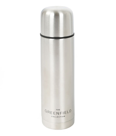 Greenfield Collection 0.5 Litre Vacuum Insulated Stainless Steel Flask - Greenfield Collection